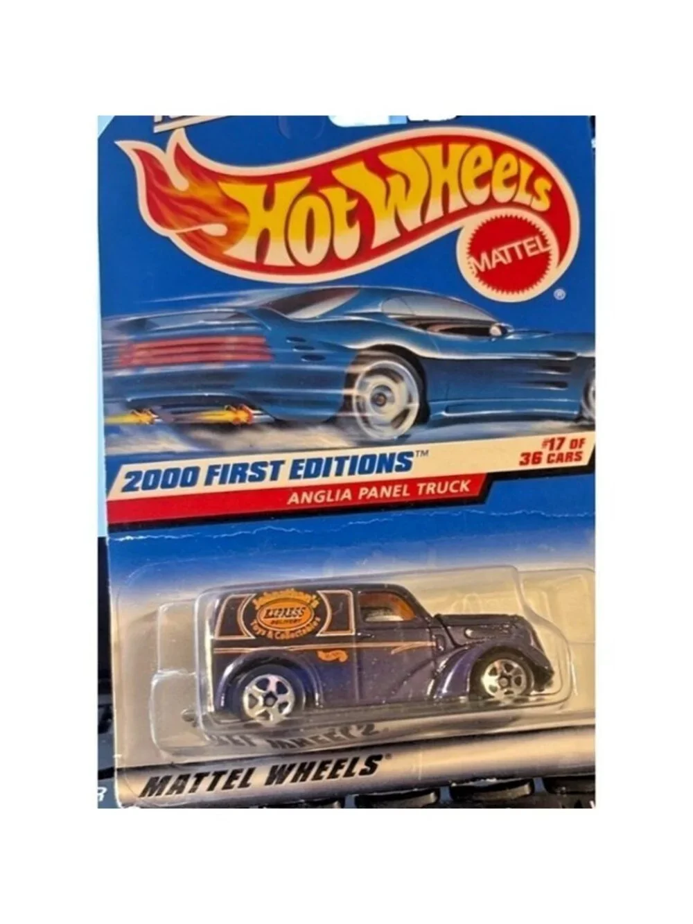 Vintage Die Cast Hot Wheels 2000 First Editions Anglia Panel Truck Collectible
